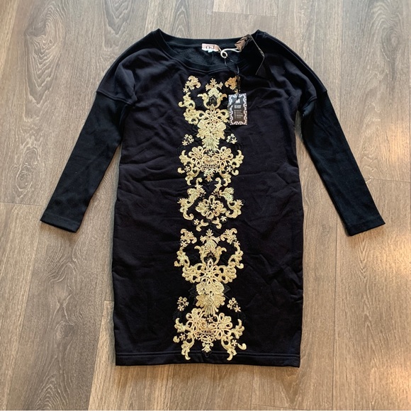 M❣️Handmade super warm sweatshirt dress - Picture 1 of 5